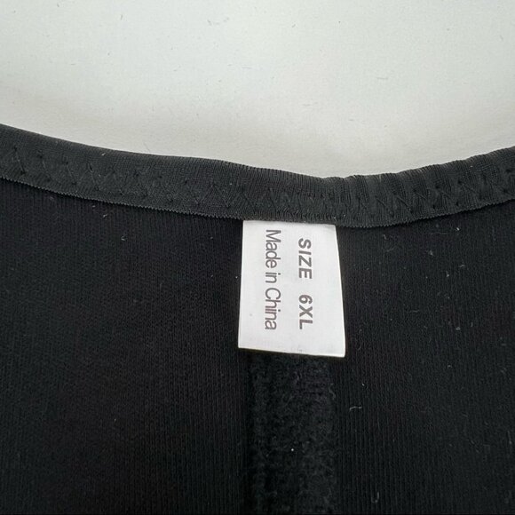 Nwot - Women’s Workout Vest With Double Belts In Black. Size: 6xl. - Picture 4 of 8